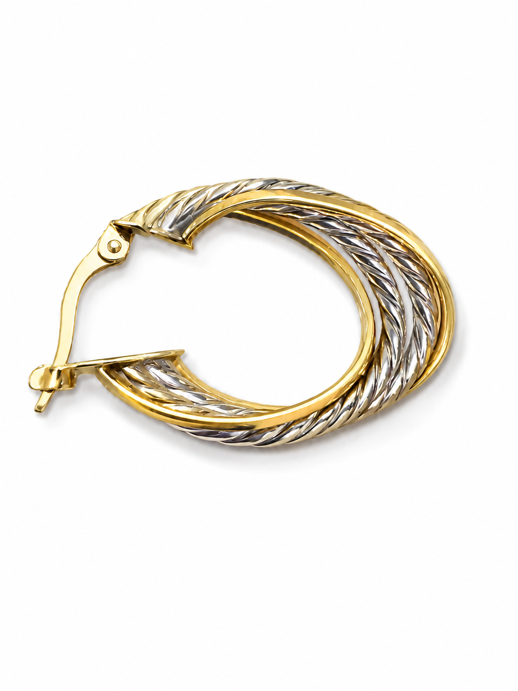 18k Gold Earrings 3.26 grams
