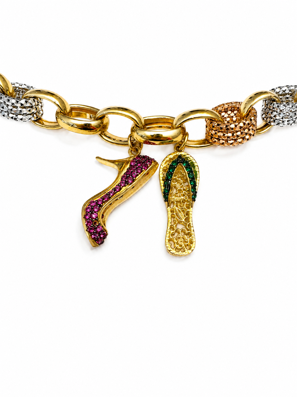 Gold 18k 8.5 inch Bracelet 16.92 grams