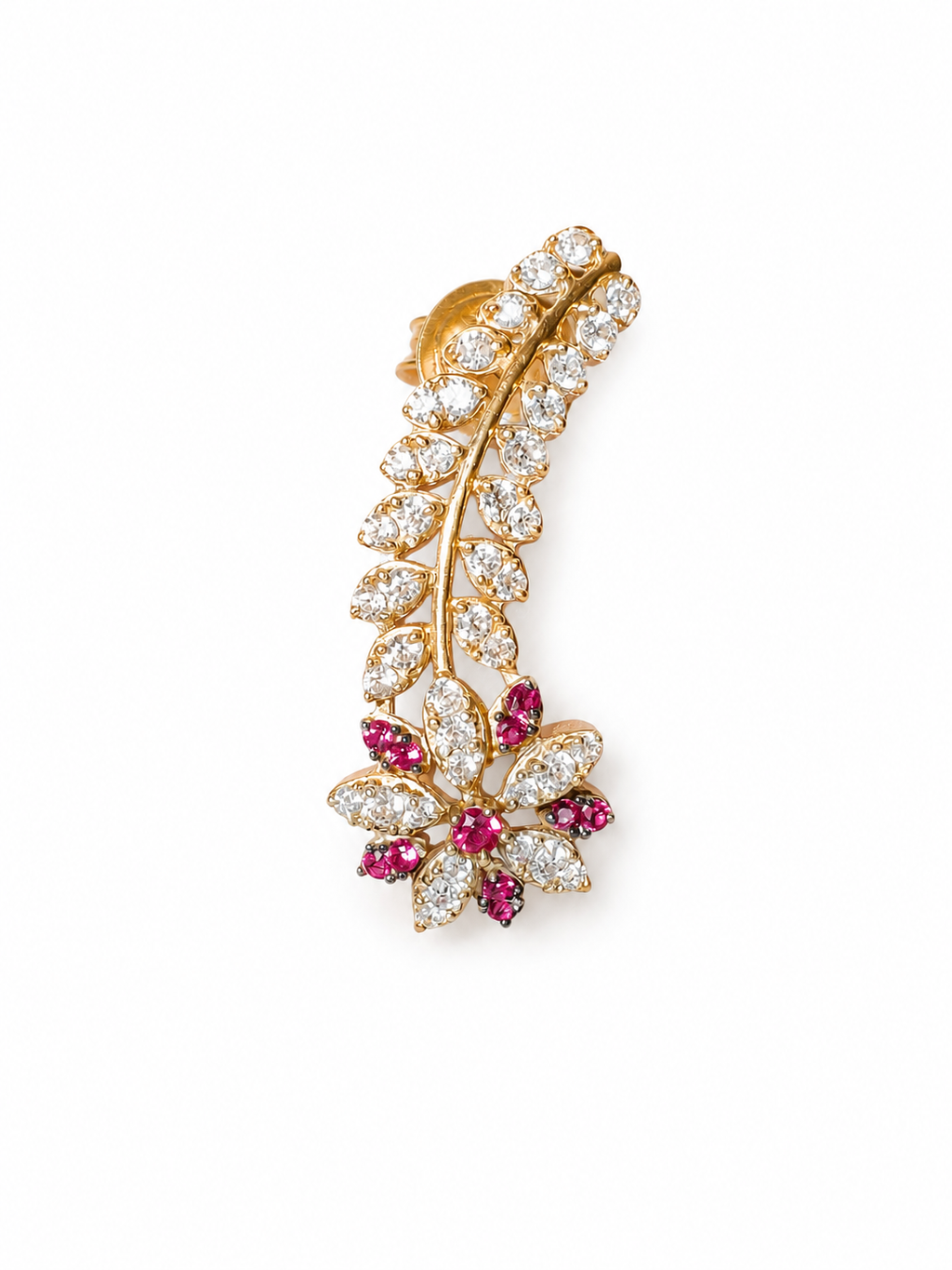 18k Flower Earrings 5.31 grams