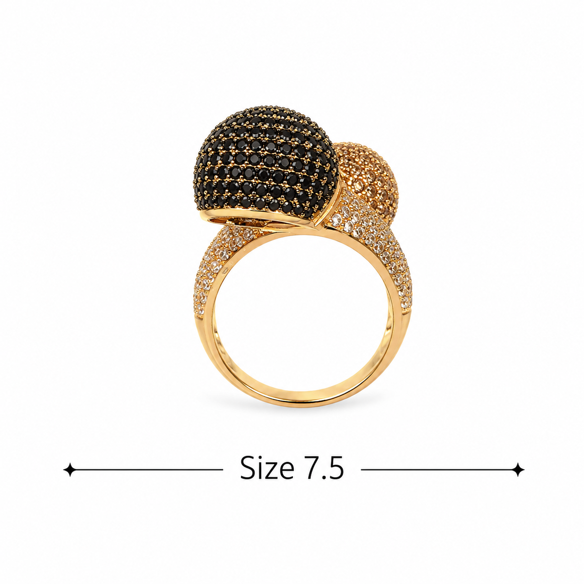 18k Gold Ring 12.74 grams 7.5 size