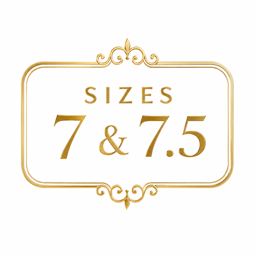 18k Double Ring Size 7.5 and 7 5.89 grams