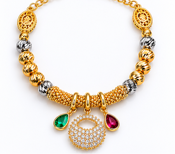 18k Bracelet 14.55 grams 7.5 inches