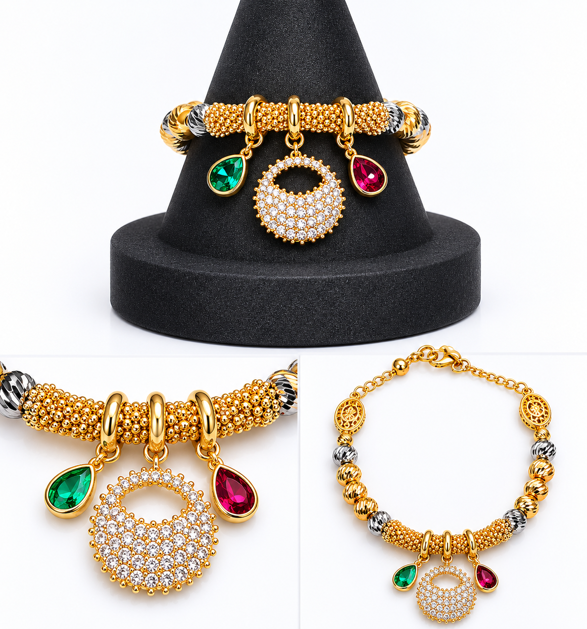 18k Bracelet 14.55 grams 7.5 inches
