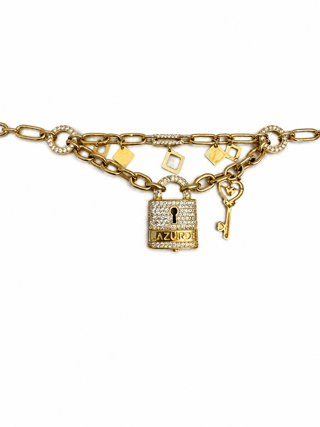18k Necklace 7.5 inch XXXXX 13.9 grams