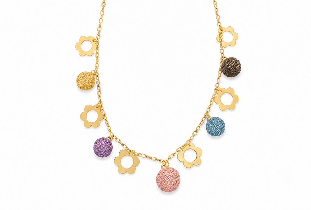 18k Gold Necklace 18 inches 9.87 grams