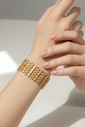21k Gold Bracelet XXX 23.56 grams 8.5 inches