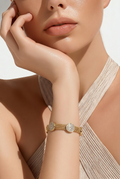 18k Bright Bracelet 16.91 grams 7.5 inches