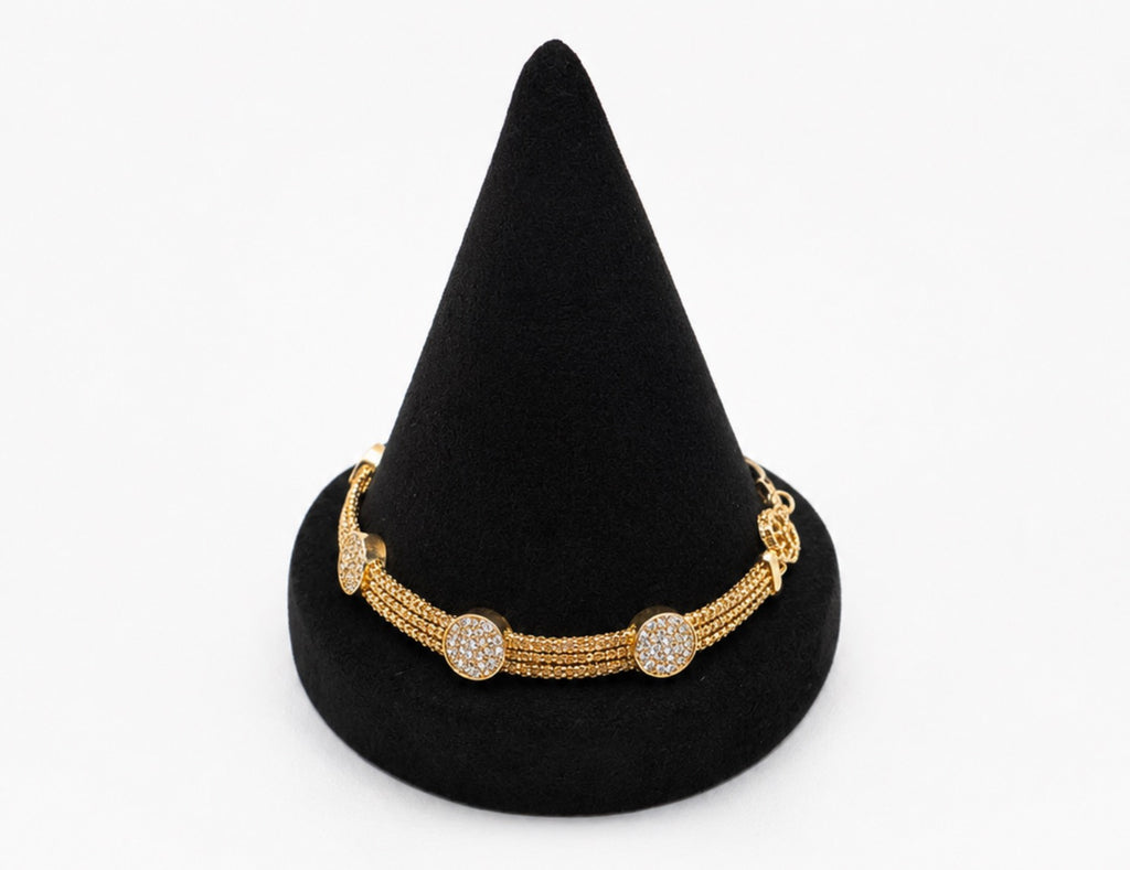 18k Bright Bracelet 16.91 grams 7.5 inches