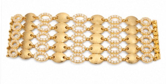 21k Gold Bracelet XXX 23.56 grams 8.5 inches