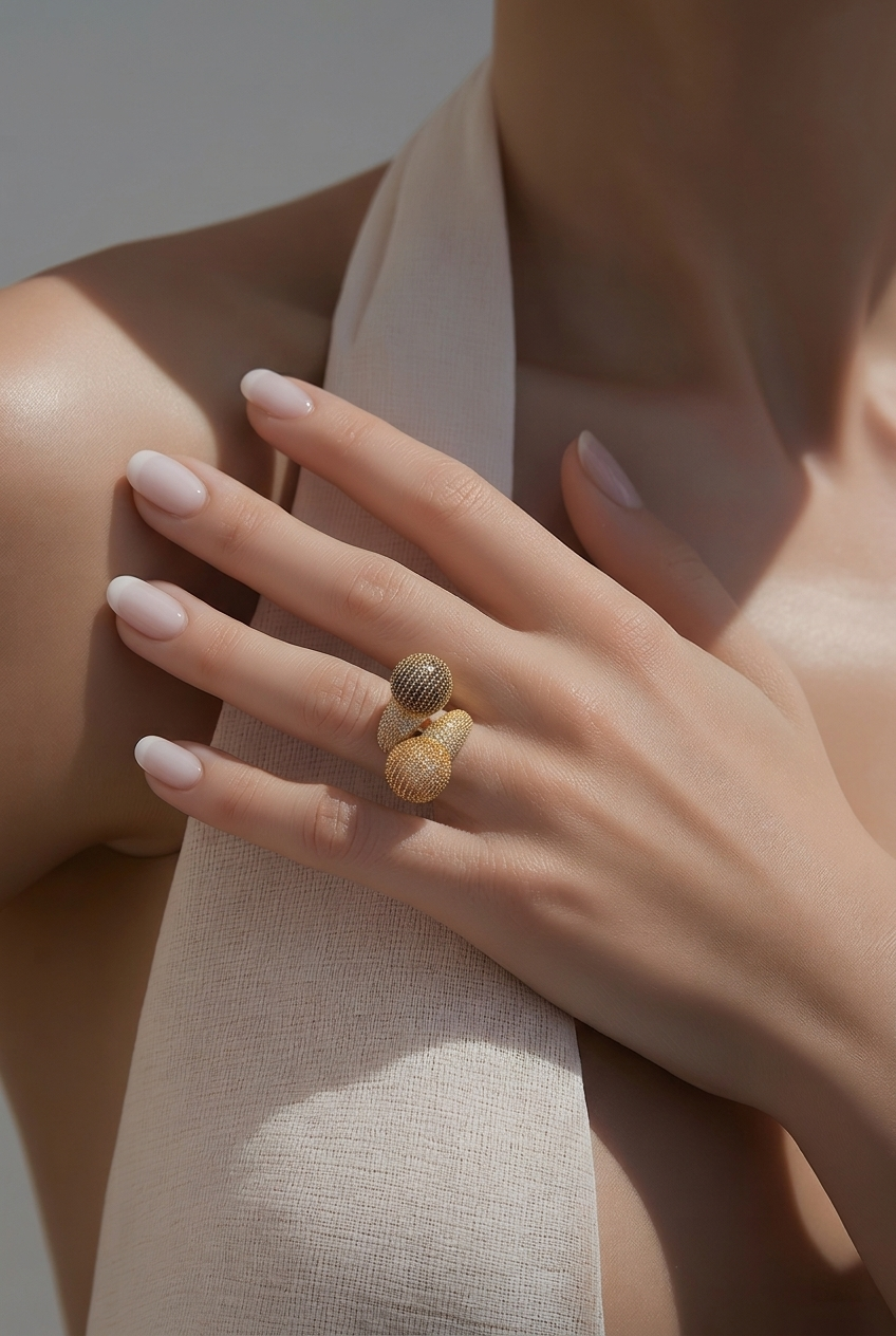 18k Gold Ring 12.74 grams 7.5 size