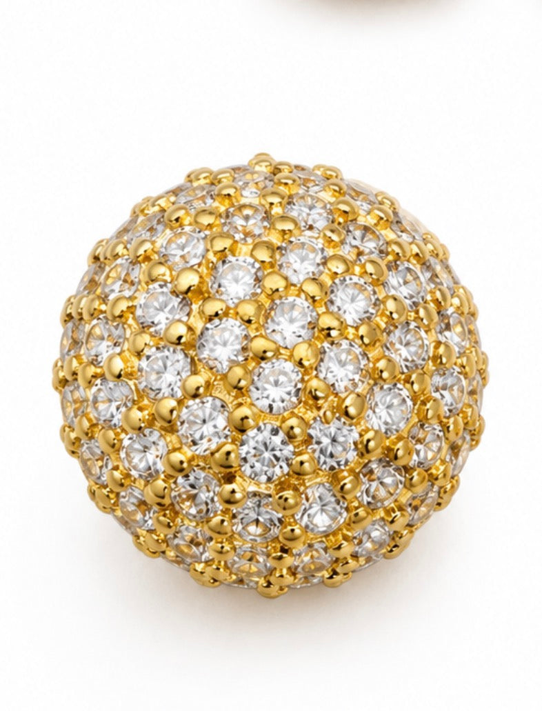 18k Gold Earrings 5.18 grams
