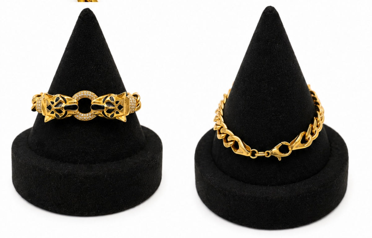 21k Gold Bracelet 24.60 grams 7 inches