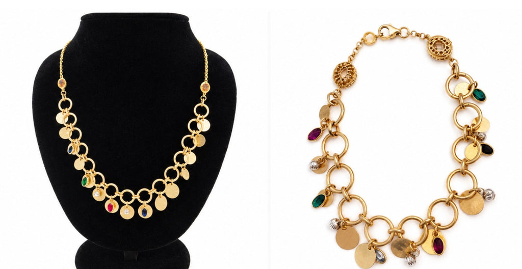 18 inch 18k Gold Jewelry Necklace 17.48 grams